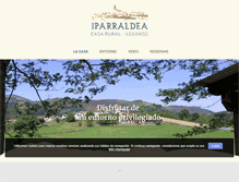 Tablet Screenshot of iparraldea.com